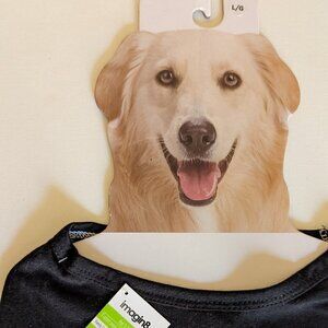 NWT Black L Dog T-Shirt Michaels Imagin8 Solid Color Pets Large Clothes Tee NEW